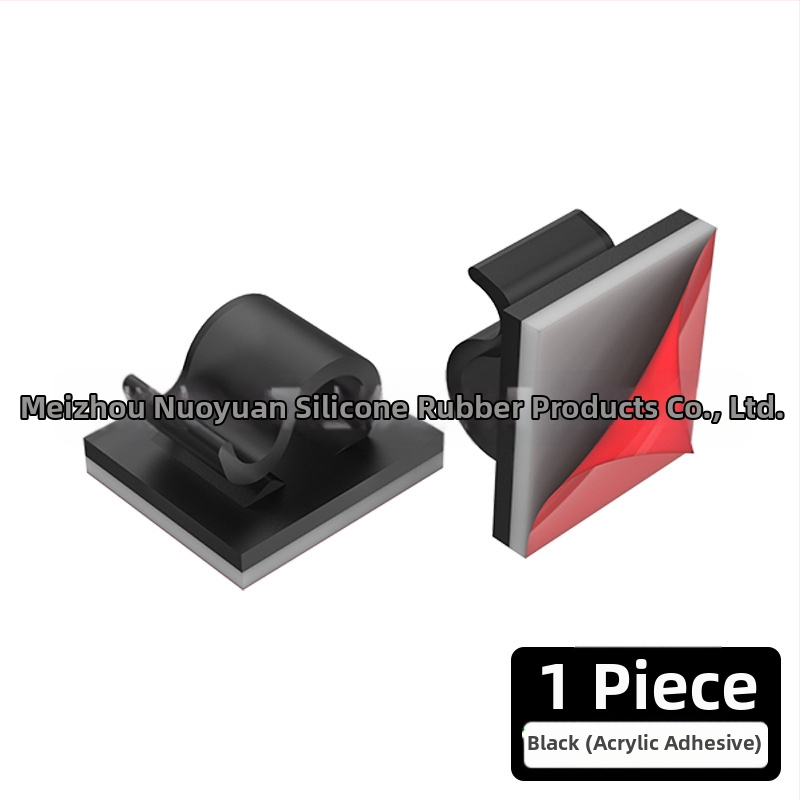 Клип за кабели и органайзер за проводници - модел Wire buckle; материал: найлонов плат; самозалепващ; подходящ за кола, настолен компютър, офис и осветление