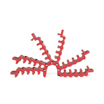 Гребен за управление на кабели, подреждане на кабели за харнес и мрежови кабели, модулен шкафен организатор