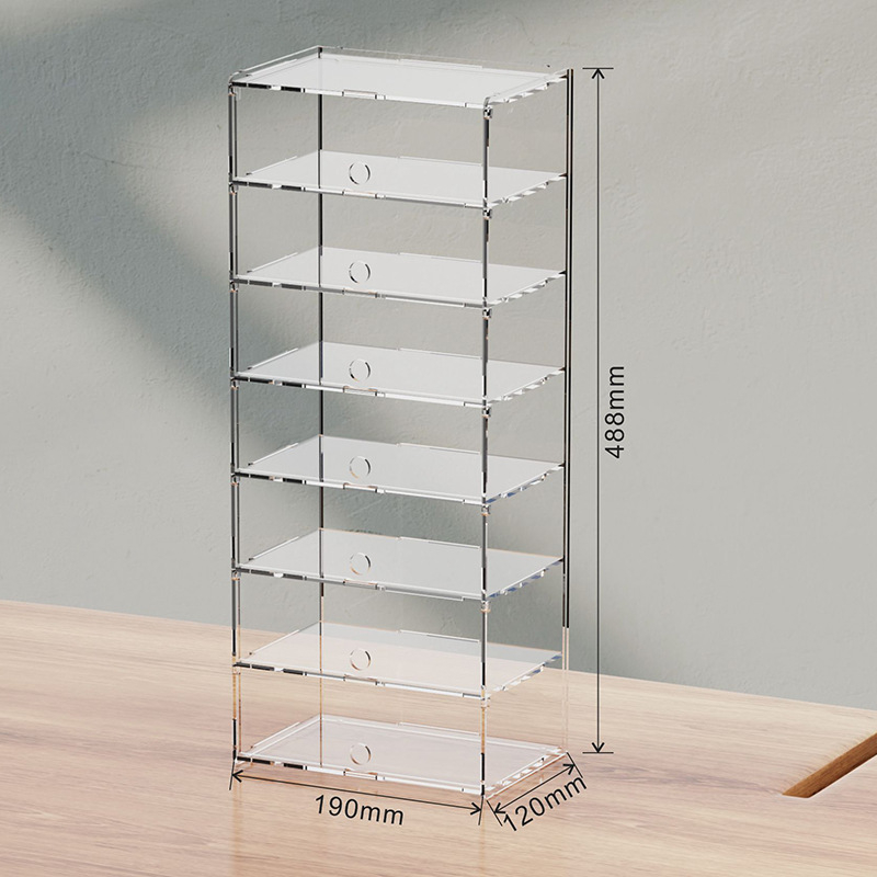 Лего Speed дисплей кейс – акрилен прахозащитен дисплей шкаф за серията за състезателни коли, 2 л капацитет, модерен минималистичен стил, възможност за персонализация