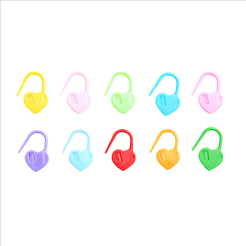 Сърцевидна закопчалка за маркиране Biqin, 1000 бр./пакет, 363 g, екологично чиста, за плетене