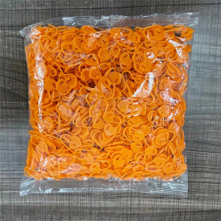 Сърцевидна закопчалка за маркиране Biqin, 1000 бр./пакет, 363 g, екологично чиста, за плетене