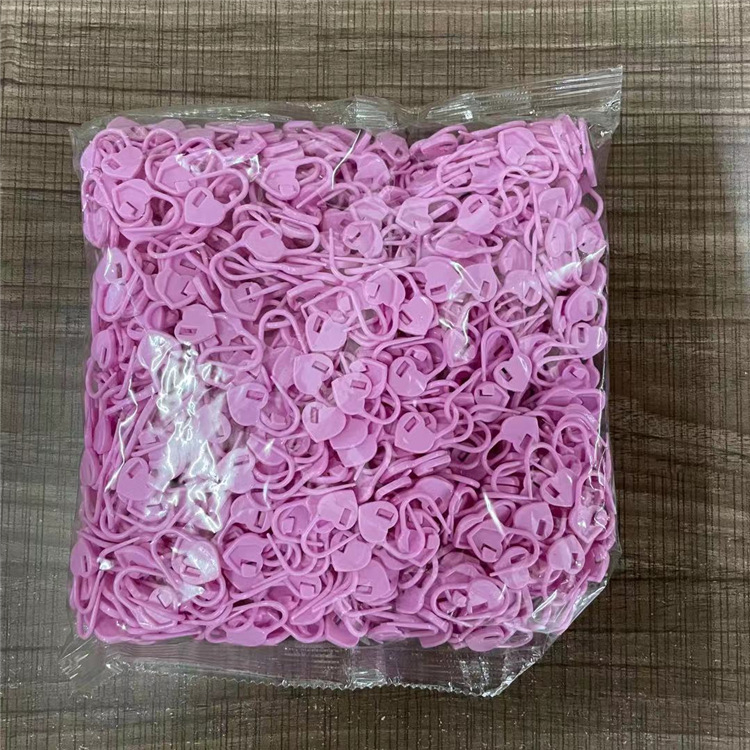 Сърцевидна закопчалка за маркиране Biqin, 1000 бр./пакет, 363 g, екологично чиста, за плетене