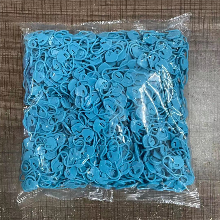 Сърцевидна закопчалка за маркиране Biqin, 1000 бр./пакет, 363 g, екологично чиста, за плетене