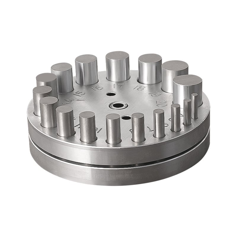 Körkörös lyukasztó eszköz fémmegmunkáláshoz – Keute márka – arany, ezüst és réz