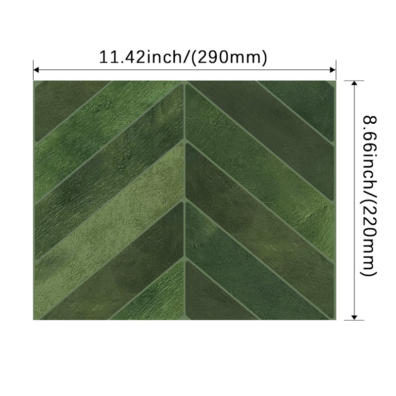 Autocolant decorativ autoadeziv pentru perete – imitatie plăci, vinil, impermeabil, rezistent la murdărie, design 3D, PU+PET, pentru bucătărie și baie