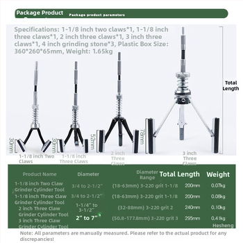 Τριών σφιγκτήρων εσωτερικής διαμέτρου κυλίνδρου για γυάλισμα κινητήρα αυτοκινήτου