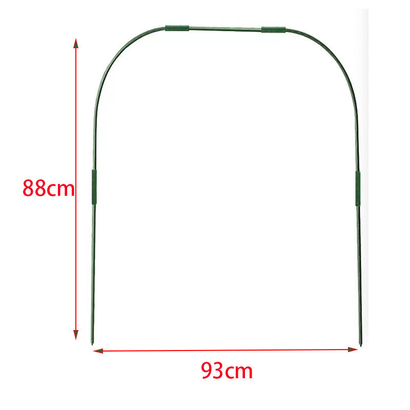 Műanyag bevonatú acélcsőhöz illeszkedő íves csatlakozó – alkalmas erkélykertekhez és otthoni kertészkedéshez