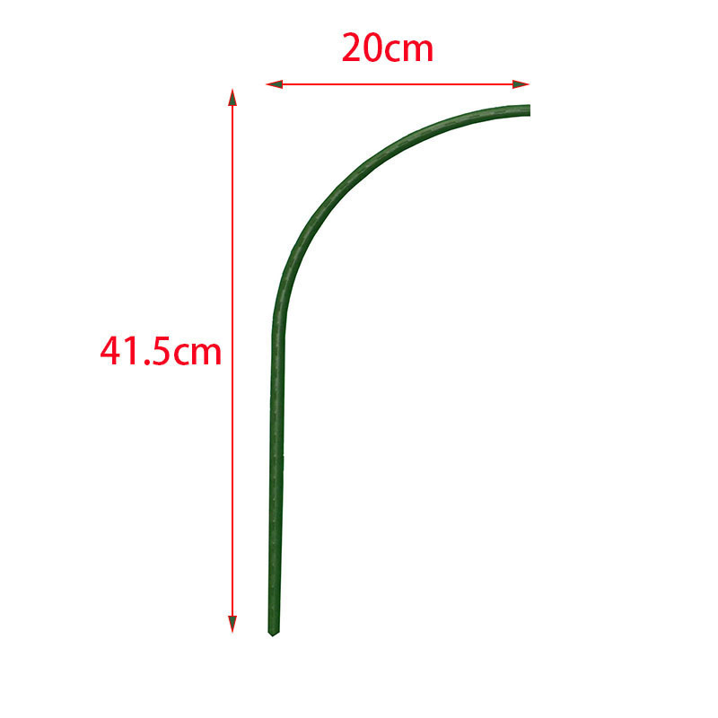 Műanyag bevonatú acélcsőhöz illeszkedő íves csatlakozó – alkalmas erkélykertekhez és otthoni kertészkedéshez