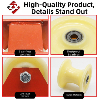 Ръчна ролкова лебедка за работа на височина с двойна въжена навивка, защитно колело и въжена система за ъгъл на стена – Runfa Power Technology