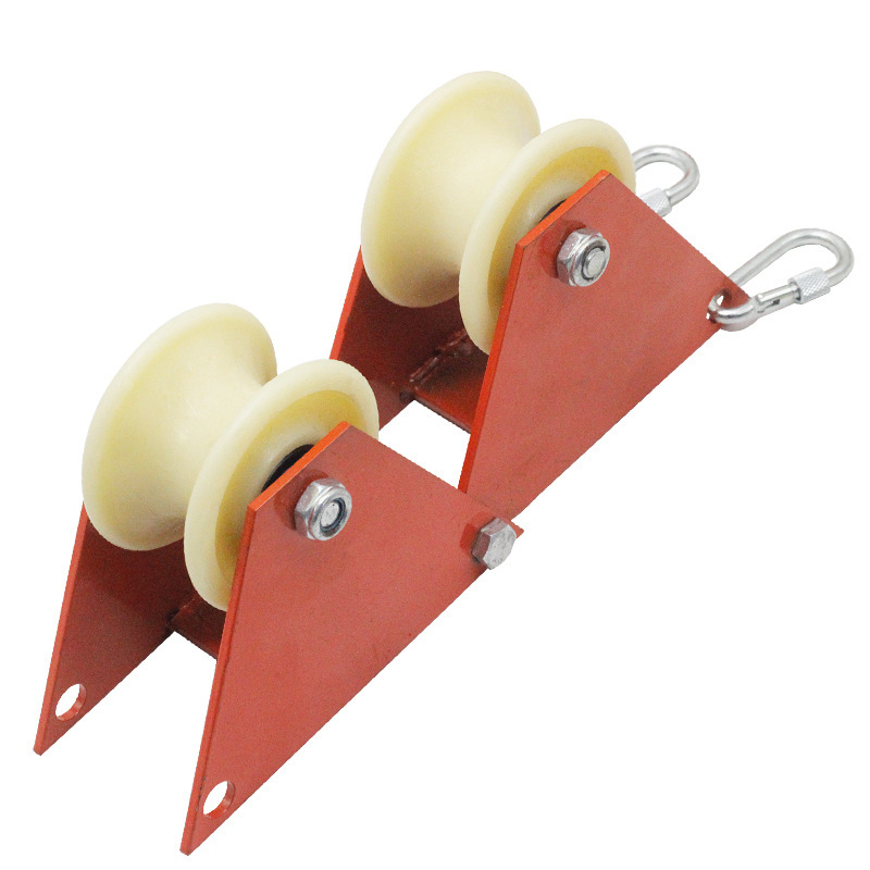 Ръчна ролкова лебедка за работа на височина с двойна въжена навивка, защитно колело и въжена система за ъгъл на стена – Runfa Power Technology