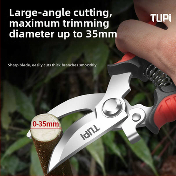Ψαλίδι κλαδέματος - Ανοξείδωτο ατσάλι, σχέδιο εξοικονόμησης προσπάθειας, ανθεκτικό για παχιά κλαδιά και φρούτα δέντρων