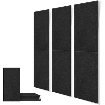 Τρισδιάστατα πάνελ τοίχου από πολυεστερική ίνα φέτ για ακουστική μόνωση — γεωμετρικό σχέδιο, πάνω από 5 τεμάχια, διακοσμητικά αυτοκόλλητα τοίχου, μοντέρνος μινιμαλισμός