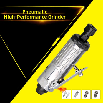 Пневматична машина за гравиране и шлайфане със ъглов накрайник, компактна въздушна шлайфмашина за полиране