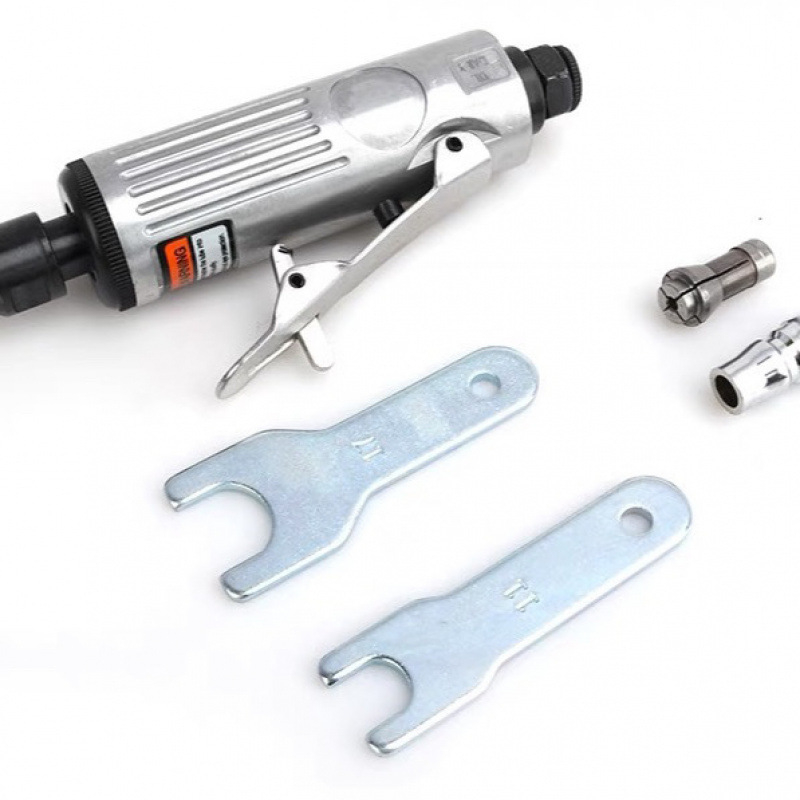 Пневматична машина за гравиране и шлайфане със ъглов накрайник, компактна въздушна шлайфмашина за полиране