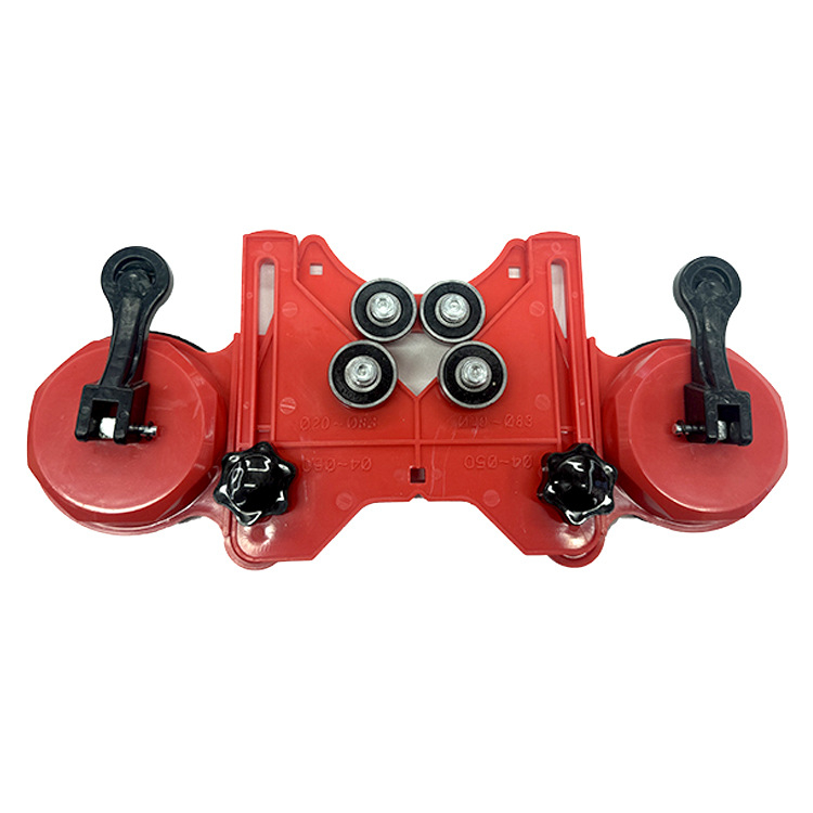 Позиционер за дупки при плочки и стъкло с вакуумен държач — прецизен инструмент за пробиване