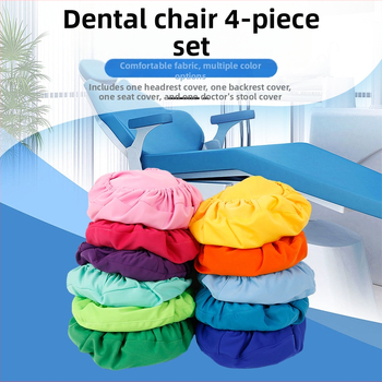 Fogorvosi székhez huzat — vastagított selymes vászon, 4 darab párnahuzat