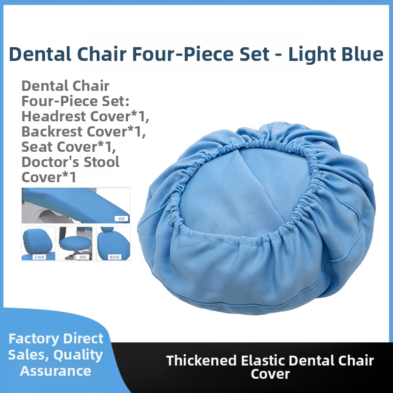 Fogorvosi székhez huzat — vastagított selymes vászon, 4 darab párnahuzat