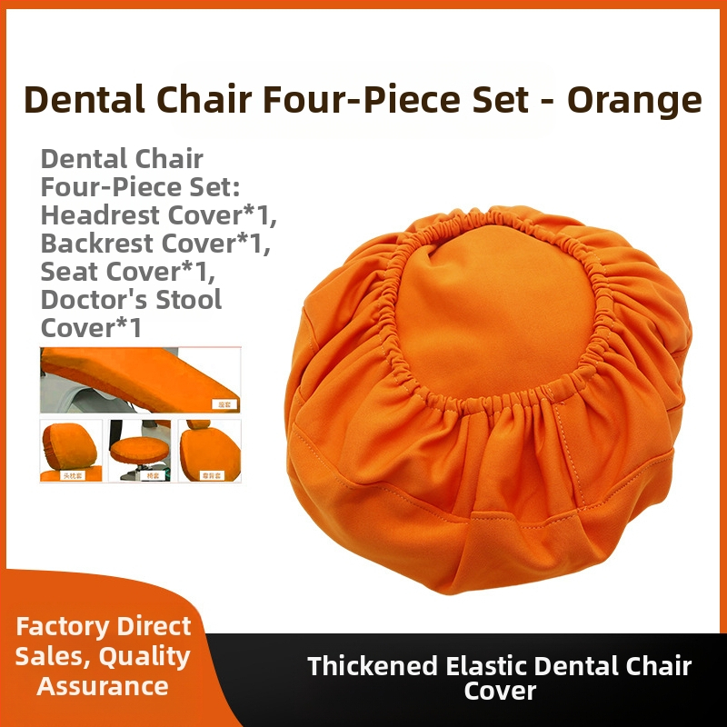 Fogorvosi székhez huzat — vastagított selymes vászon, 4 darab párnahuzat