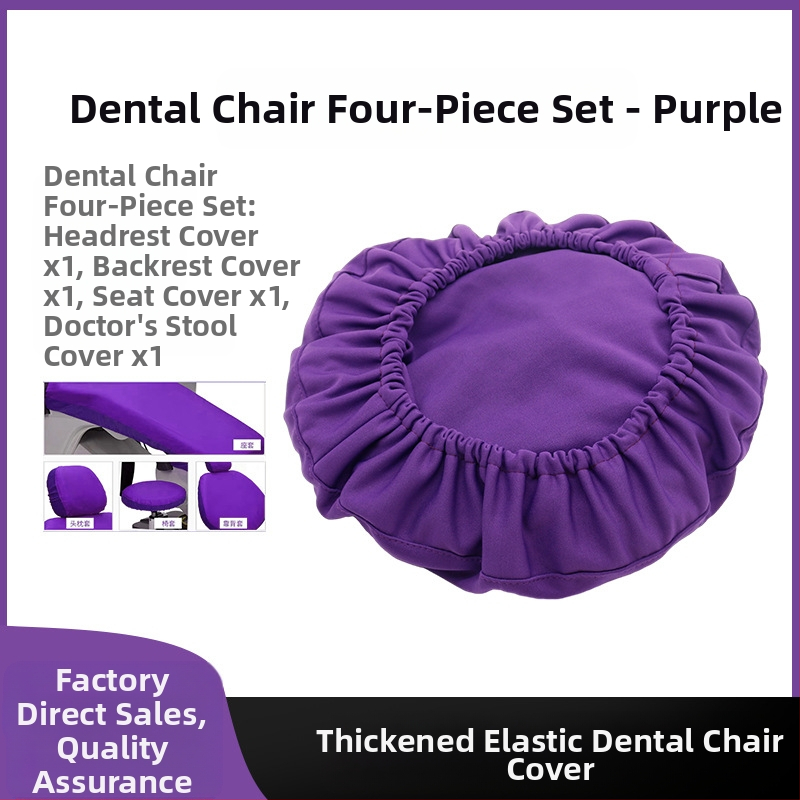 Fogorvosi székhez huzat — vastagított selymes vászon, 4 darab párnahuzat