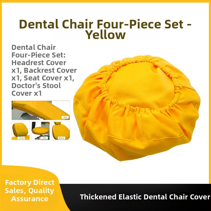 Fogorvosi székhez huzat — vastagított selymes vászon, 4 darab párnahuzat