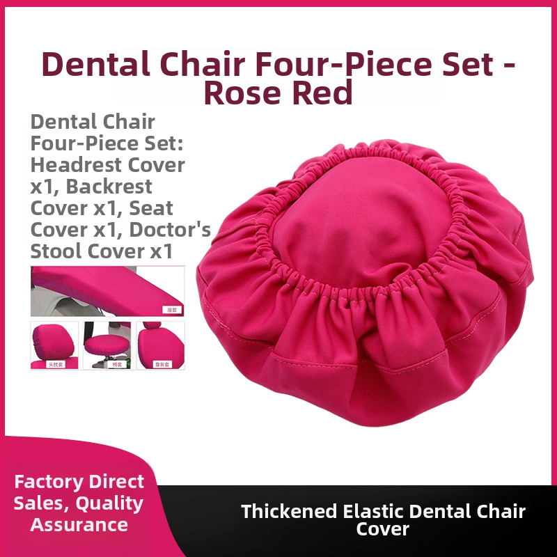 Fogorvosi székhez huzat — vastagított selymes vászon, 4 darab párnahuzat