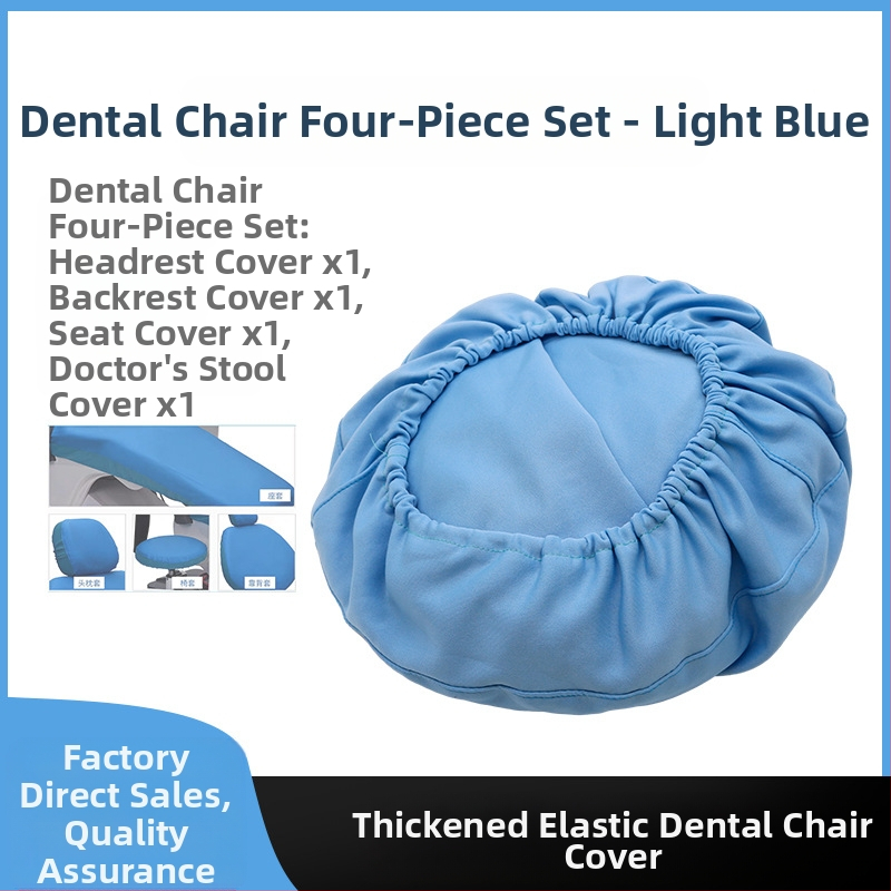 Fogorvosi székhez huzat — vastagított selymes vászon, 4 darab párnahuzat