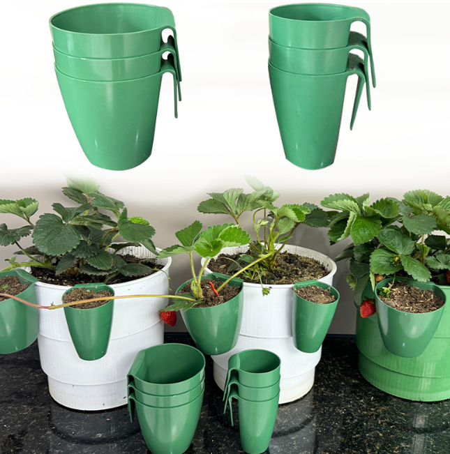 Размножителна чашка за ягоди – пластмасова, за размножаване на ягоди и пълзящи стъбла