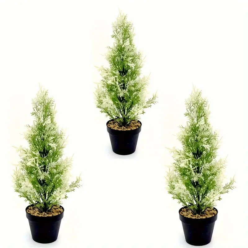 Plastikinė mažoji Kalėdinė eglutė, gaminta liejimo būdu – stalinis dekoras vestuvėms, lauko naudojimui ir fotografijos rekvizitams