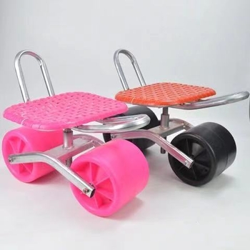 Kazutomo Žemės ūkio mobilusis suoliuko vežimėlis – lauko ir namų naudojimui (Modelis: Default)