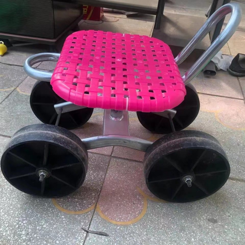 Kazutomo Žemės ūkio mobilusis suoliuko vežimėlis – lauko ir namų naudojimui (Modelis: Default)