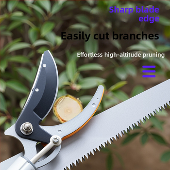 Τηλεσκοπτικά ψαλίδια συγκομιδής φρούτων με μακριά εμβέλεια για υψηλά κλαδιά