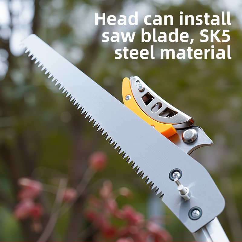 Teleskopické nožnice na zber ovocia s dlhým dosahom pre vysoké konáre