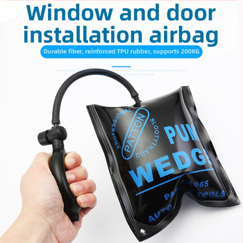 Инструмент за монтаж на врати и прозорци от алуминиев сплав с позиционираща въздушна възглавница — бързо фиксиране, многофункционален регулируем инструмент
