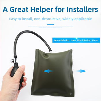 Инструмент за монтаж на врати и прозорци от алуминиев сплав с позиционираща въздушна възглавница — бързо фиксиране, многофункционален регулируем инструмент
