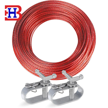 Maihong ръчен стягач за кабел за покриване на басейни — стоманено въже