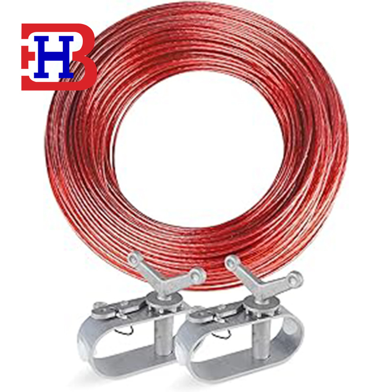 Maihong ръчен стягач за кабел за покриване на басейни — стоманено въже