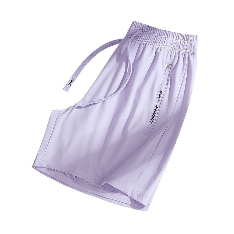 Nylon rövidnadrág jégselyem anyagból, gyors száradás, nagy rugalmasság, egyenes szabás