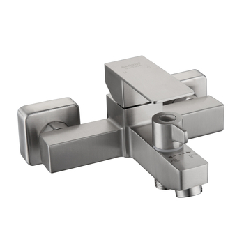 304 ανοξείδωτος τετράγωνος ντους με περιστροφικό διακόπτη για μπάνιο — ηλεκτρική βρύση ζεστού νερού, τύπος μονής εγκατάστασης, CE πιστοποίηση