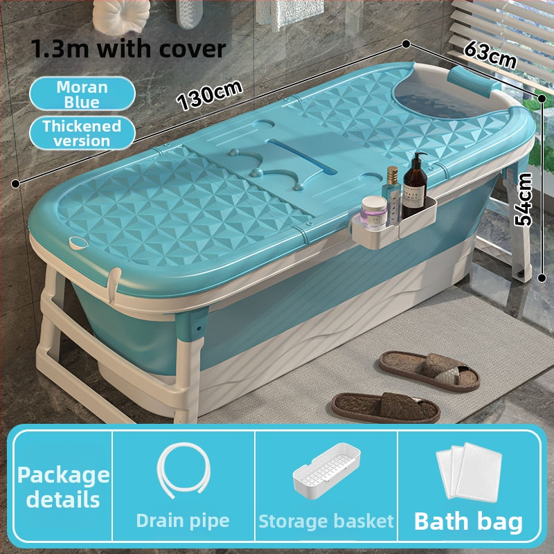 Sulankstoma vonia suaugusiems, be įrengimo, plastikinė, kairysis šono skydelis, grindų statomas čiaupas