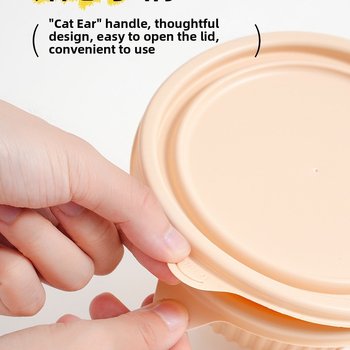 Egyszer használatos ebédes doboz japán stílusban egy személyre szóló, több rekeszes, különböző kapacitásokkal, 2 mm vastagságú, biológiailag lebomló anyagból, testreszabható