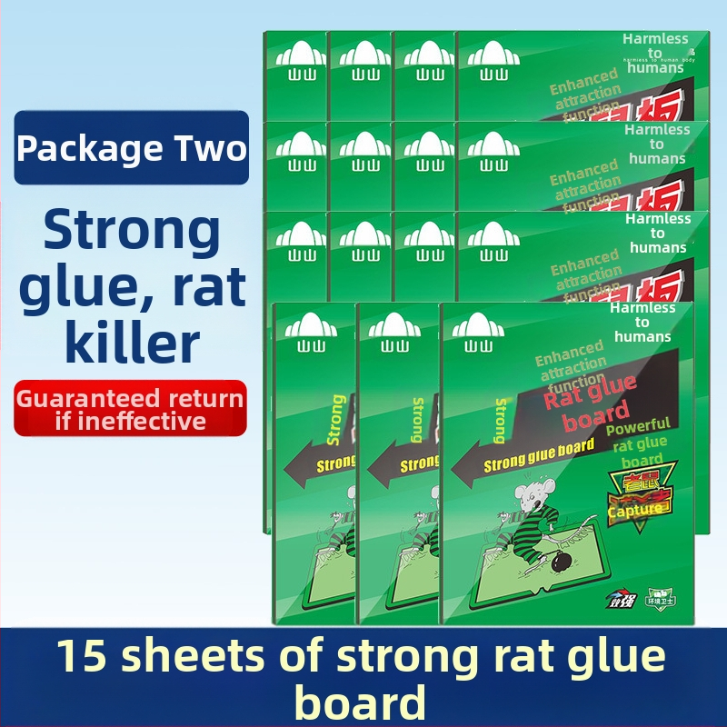 Lipnioji pelės plokštė — itin stiprus klijus, 10 lapų, bekvapė, namų naudojimui