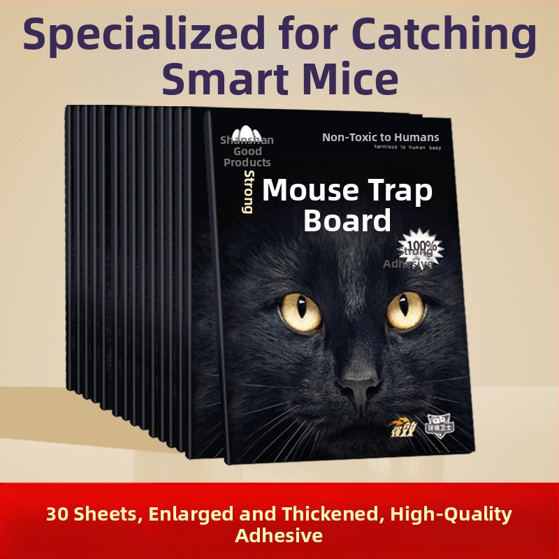 Lipnioji pelės plokštė — itin stiprus klijus, 10 lapų, bekvapė, namų naudojimui