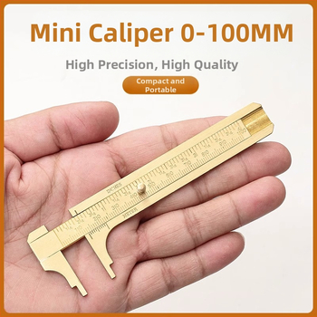 Ψηφιακός βερνιέρ μετρητής κοσμημάτων – Υψηλής ακρίβειας, Καθαρός Χαλκός, LCD Οθόνη, Για Μέτρηση Μικρών Κοσμημάτων και Μινιατούρων Συλλογών