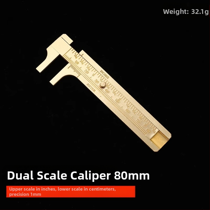 Ψηφιακός βερνιέρ μετρητής κοσμημάτων – Υψηλής ακρίβειας, Καθαρός Χαλκός, LCD Οθόνη, Για Μέτρηση Μικρών Κοσμημάτων και Μινιατούρων Συλλογών