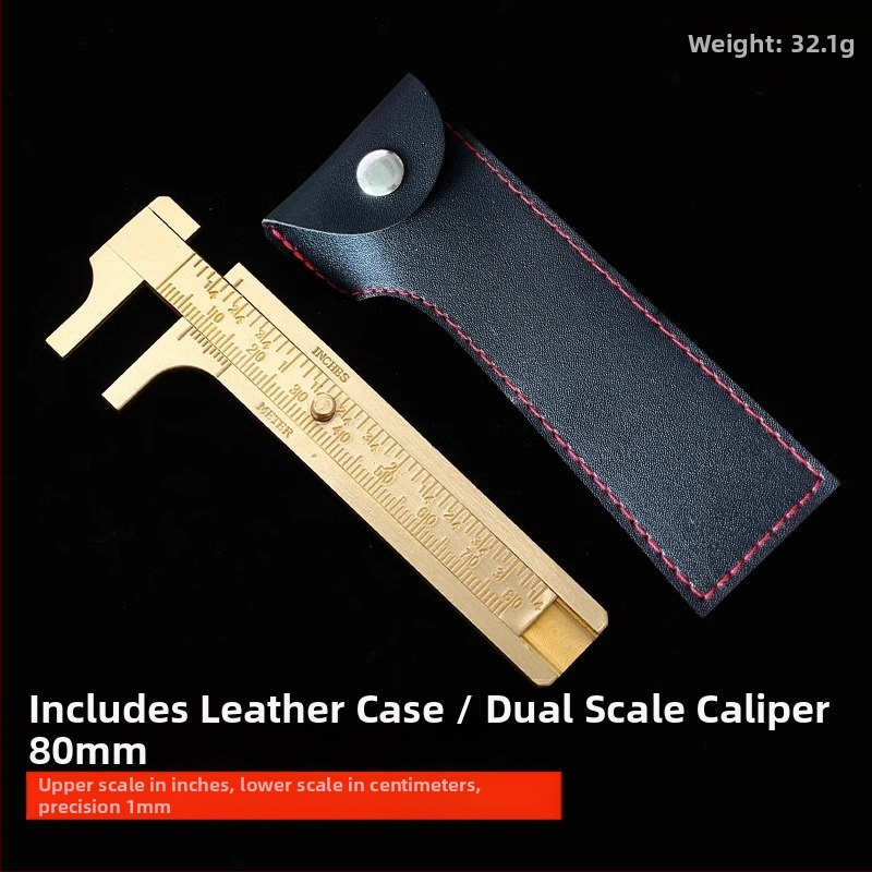 Ψηφιακός βερνιέρ μετρητής κοσμημάτων – Υψηλής ακρίβειας, Καθαρός Χαλκός, LCD Οθόνη, Για Μέτρηση Μικρών Κοσμημάτων και Μινιατούρων Συλλογών