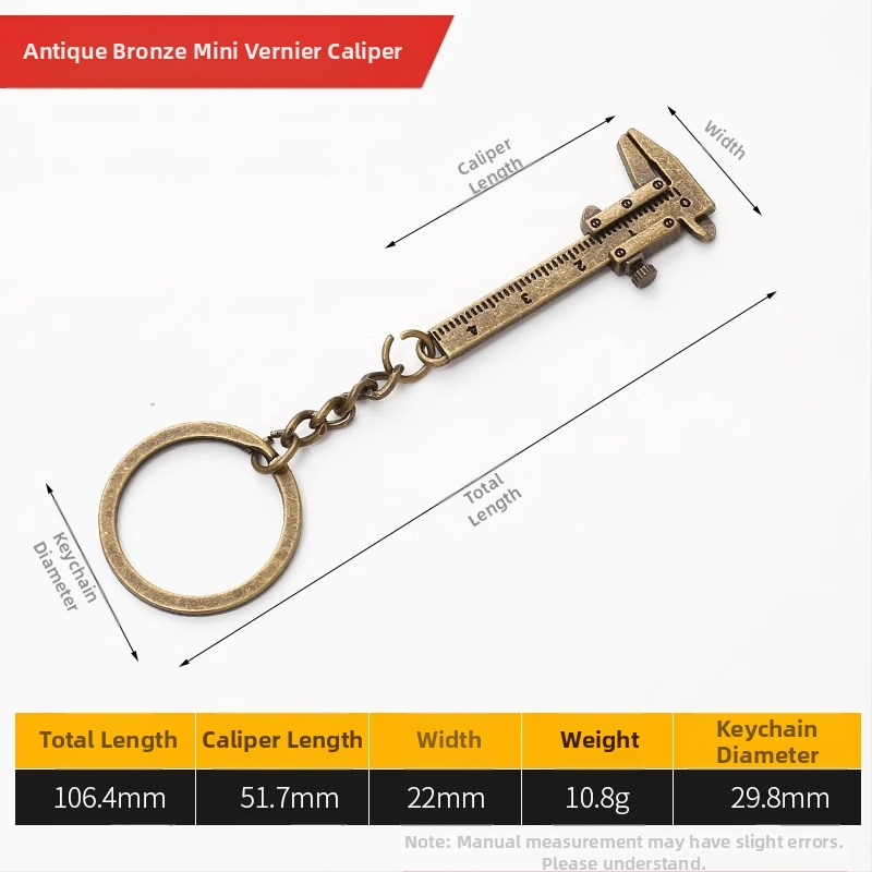 Ψηφιακός βερνιέρ μετρητής κοσμημάτων – Υψηλής ακρίβειας, Καθαρός Χαλκός, LCD Οθόνη, Για Μέτρηση Μικρών Κοσμημάτων και Μινιατούρων Συλλογών