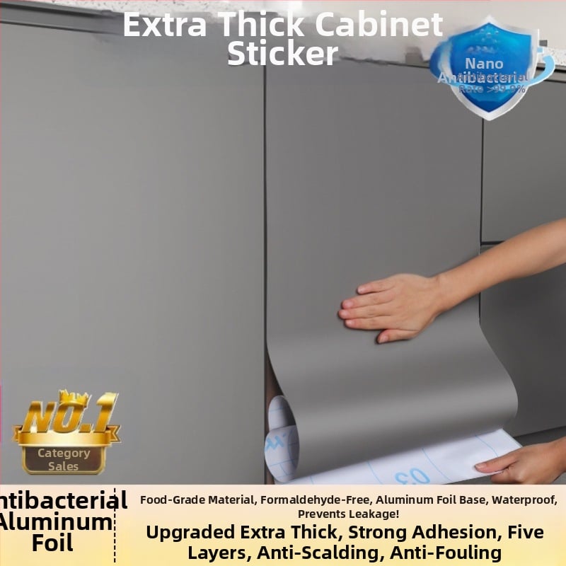 Savarankiškai klijuojama spintos plėvelė – spalvų modifikavimas, odos imitacijos tekstūra, alyvos atsparumas, vandens atsparumas ir drėgmei atsparus remontui.