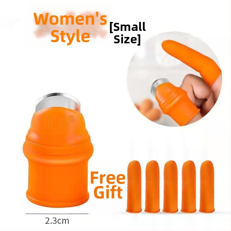 Нож за беритба на плодове и зеленчуци — малък резец за обиране на боб, череши, грозде и чушки; дизайн с щипков връх и нож за палец