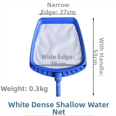 Sieťka na lístie pre bazén s hliníkovým rámom a hustou sieťkou, vhodná pre hlbokú aj plytkú vodu