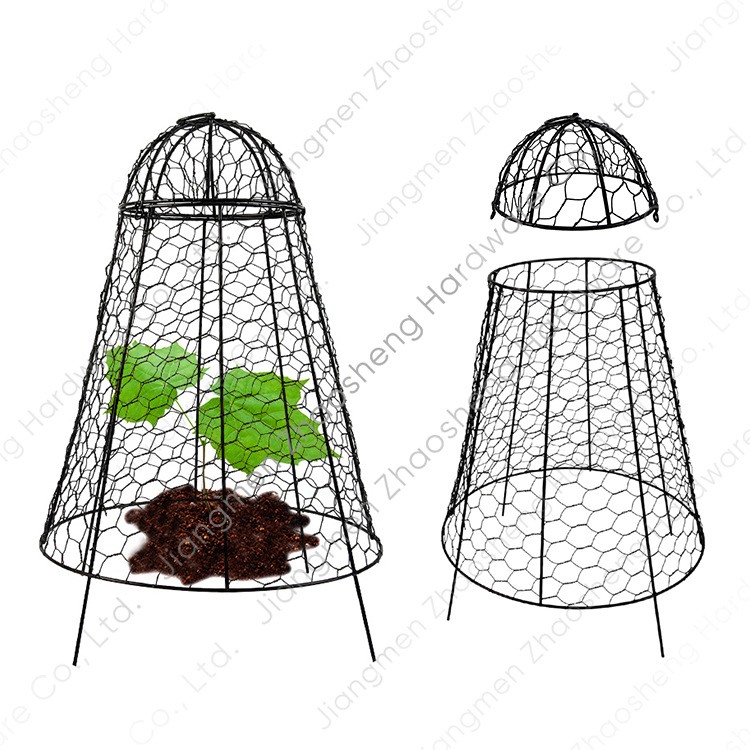 Железна телена градинска защита за растения – предпазва растения от вредители; Материал: железен прах; Марка: Zhao Sheng; Произход: Jiangmen